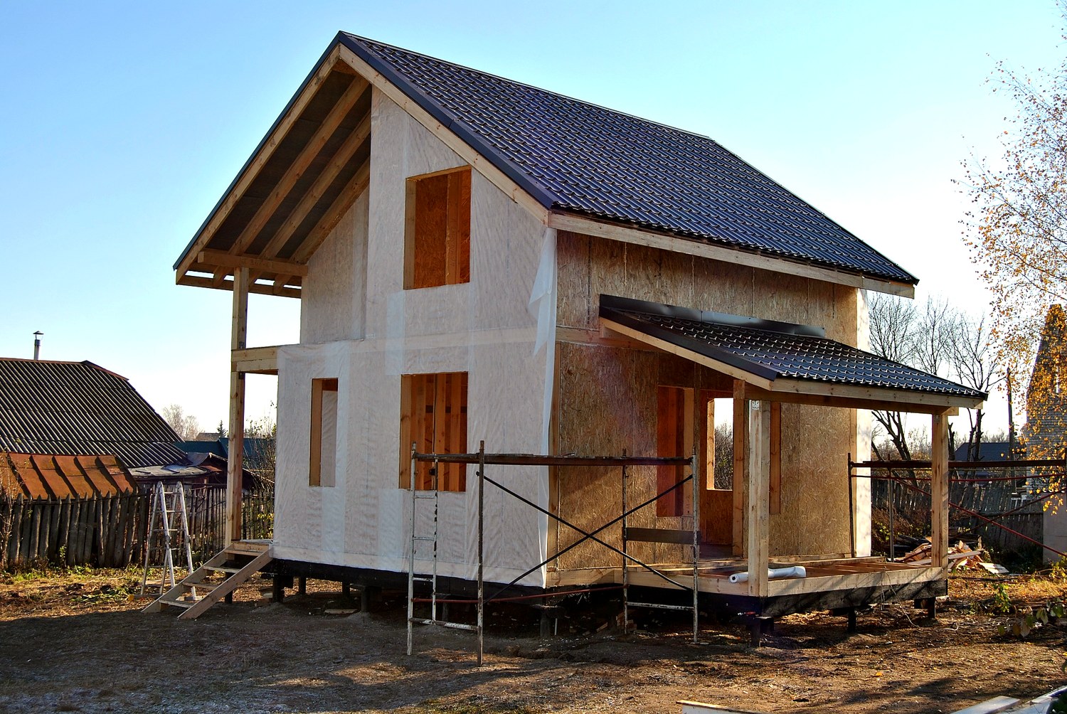 Haus nach Projekt „Solo“, Siedlung Vichuga