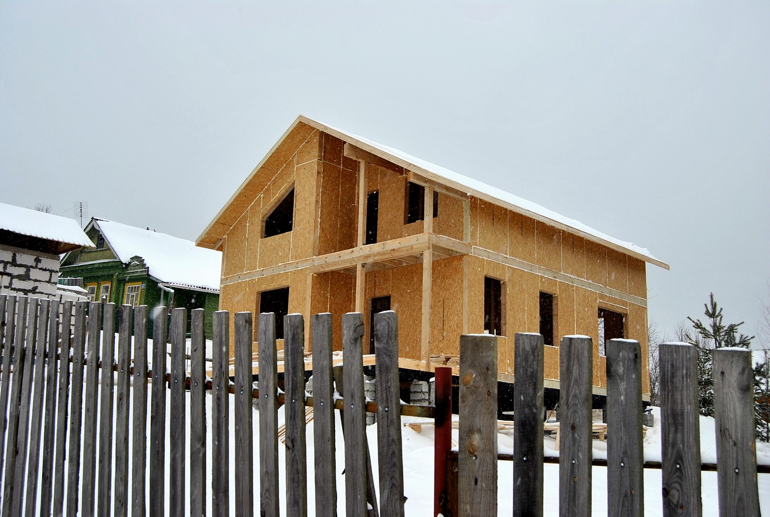 Haus nach Projekt „Utes“, Dorf Sukhanikha