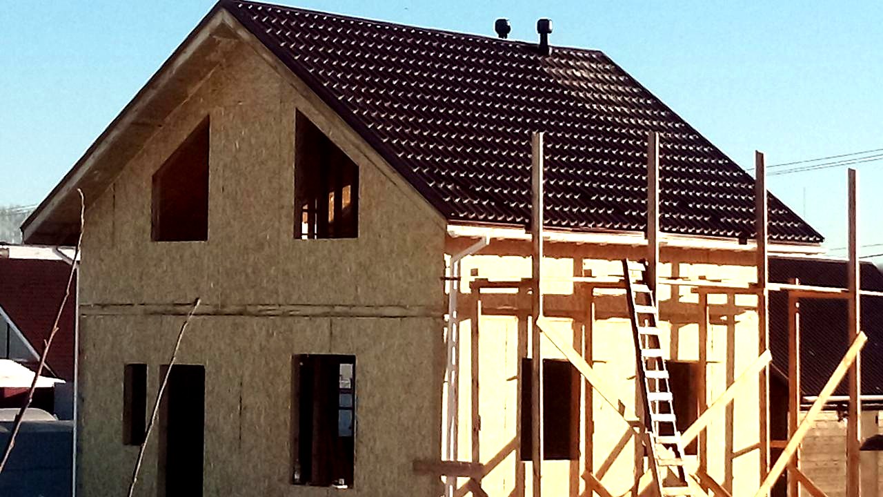 Haus nach Projekt „Vilnius“, Dorf Chernukha