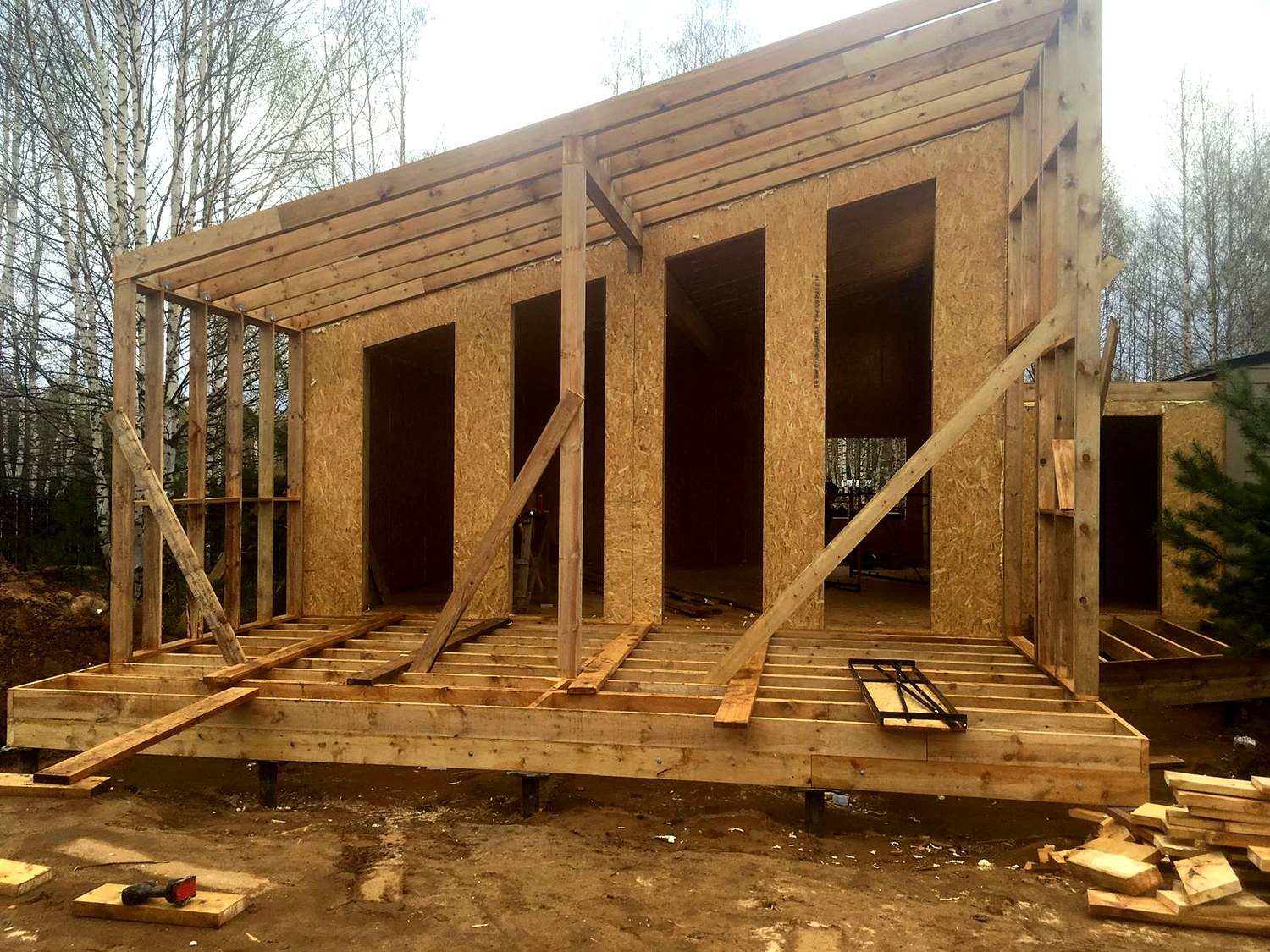 Haus nach individuellem Projekt, KP „Jaroslawskoje Wsmorje“