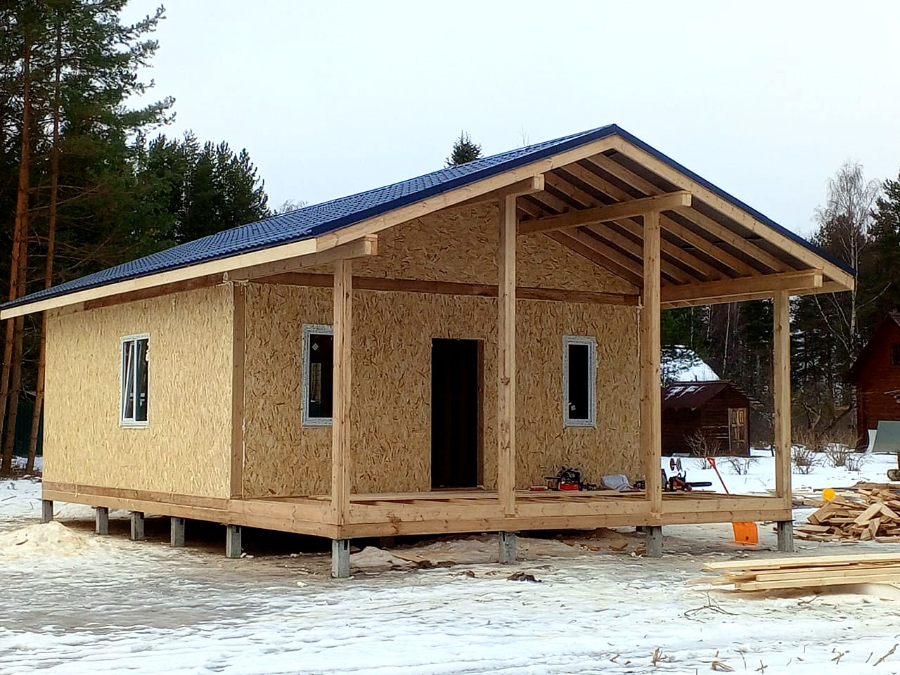 Haus nach individuellem Projekt, Region Twer