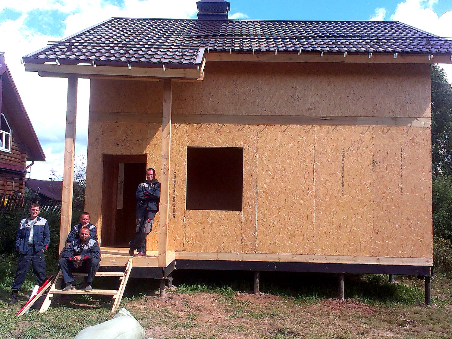 Haus nach Projekt „Radoniza“, Dorf Kryukovo