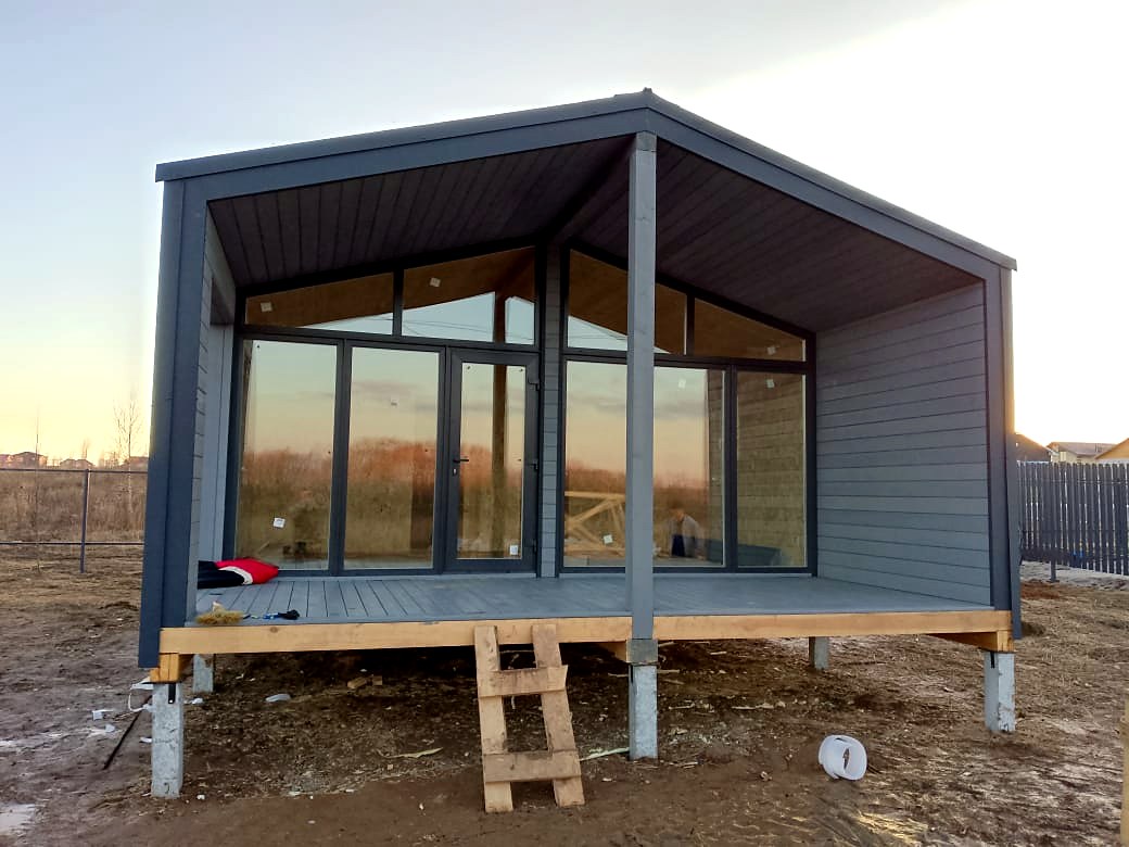 “Barnhouse 39” projesine göre ev, Yaroslavl bölgesi
