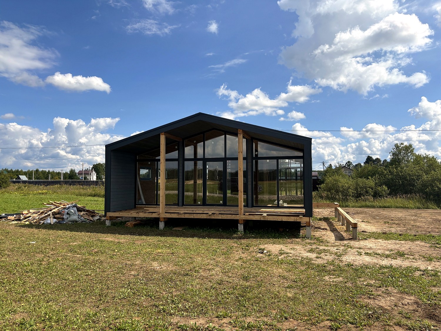 Haus nach Projekt „Barnhouse 84.2“, Dorf Ivantsevo