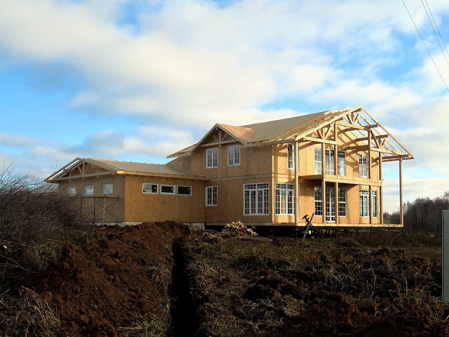Haus nach Projekt „Barskoe pomeste“, Gebiet Kostroma