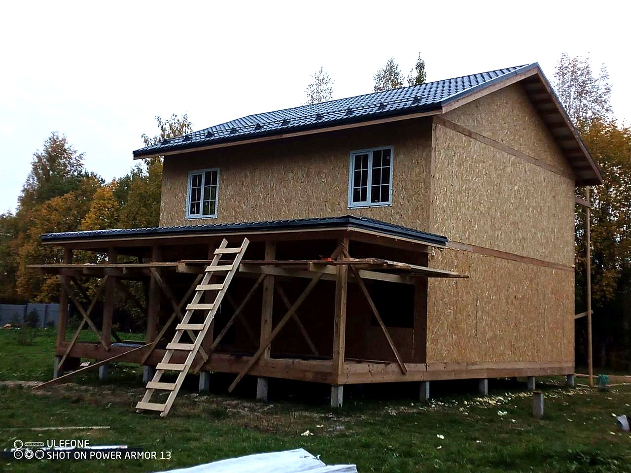 Haus nach Projekt „Dilischans 8x9“, Region Wologda