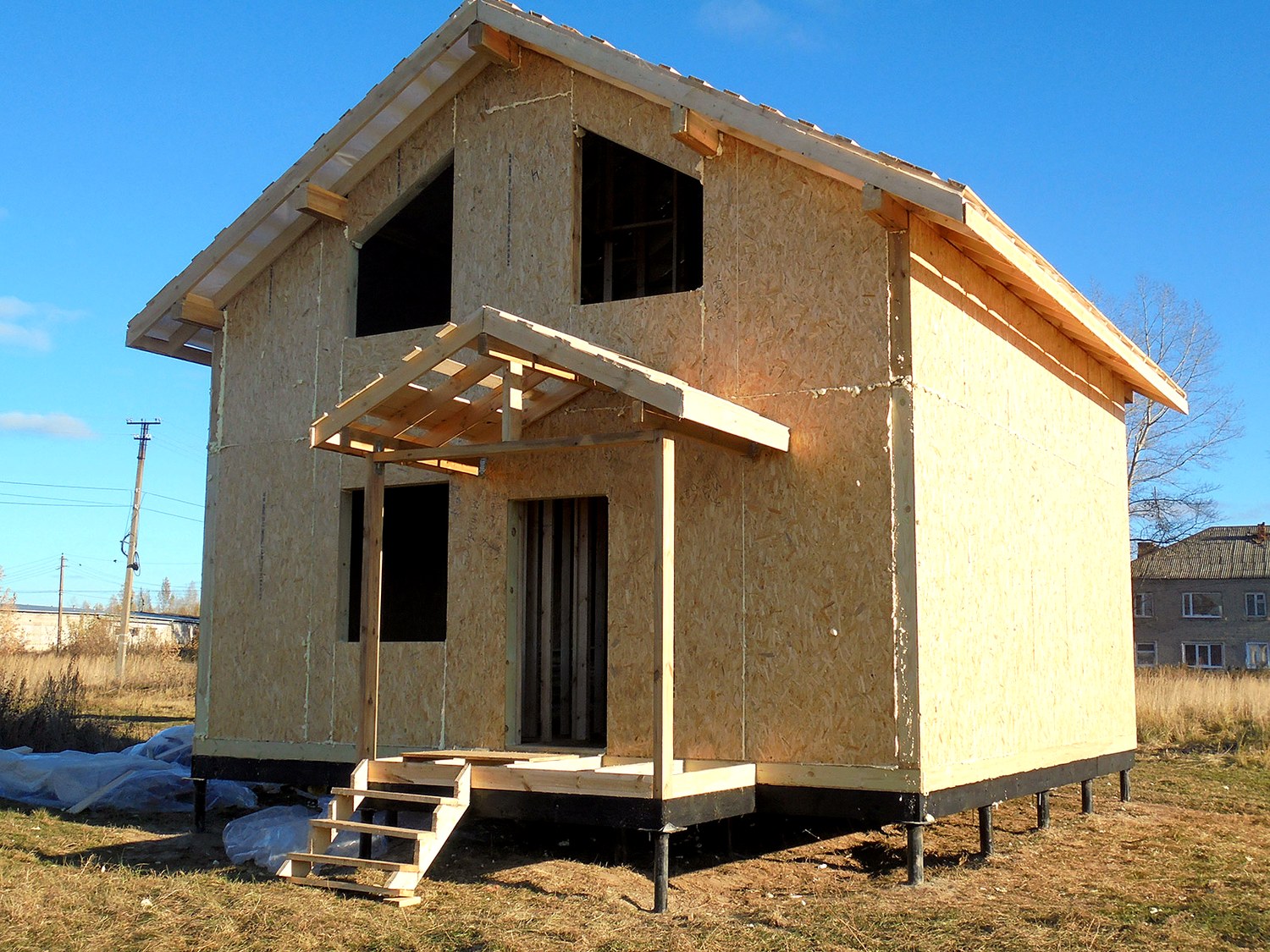 Haus nach Projekt „Metschta pl.4“, Vyazniki