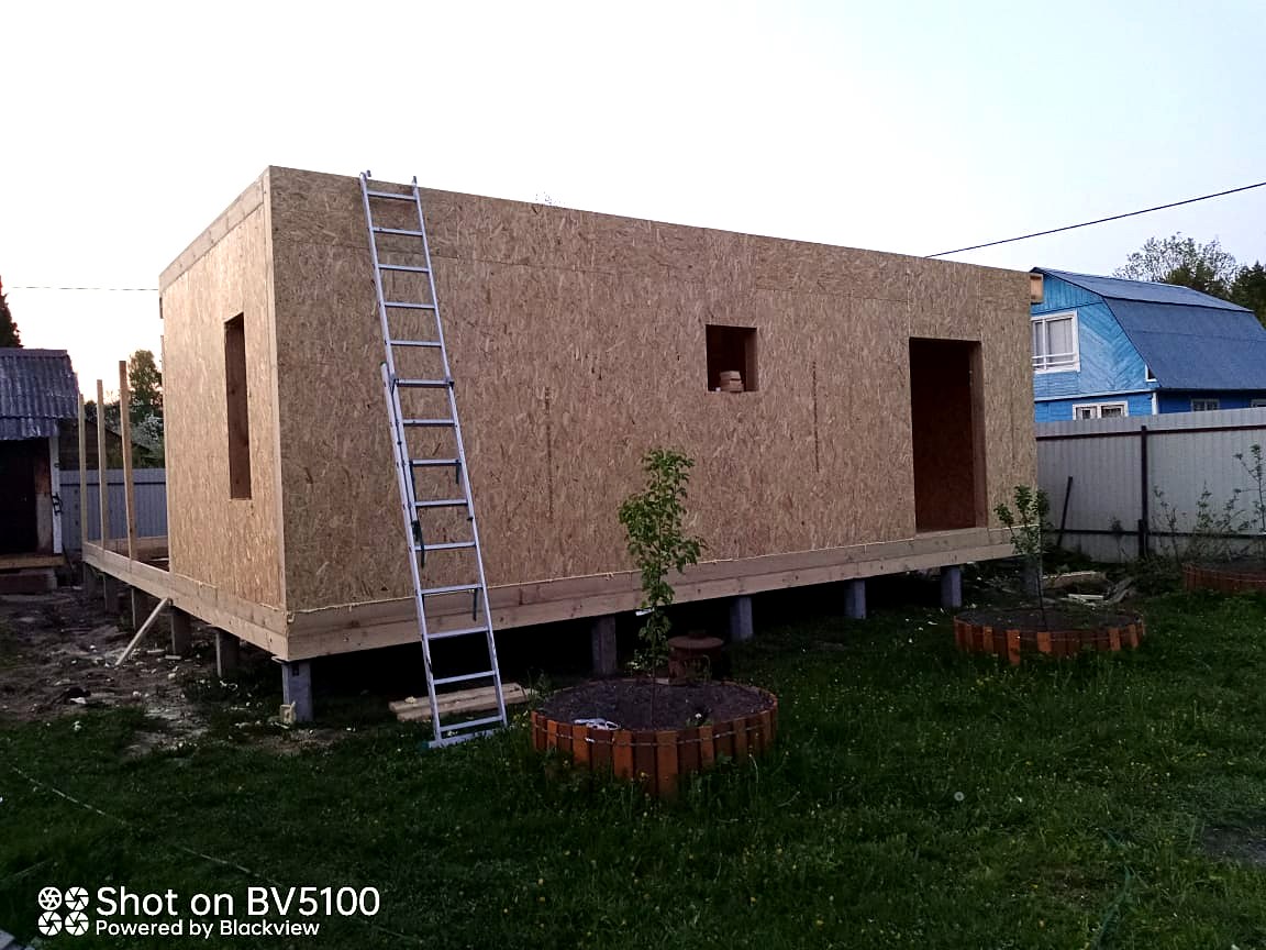 Haus mit 102 m² nach dem Projekt „Mistika - E2.8“, Gebiet Moskau