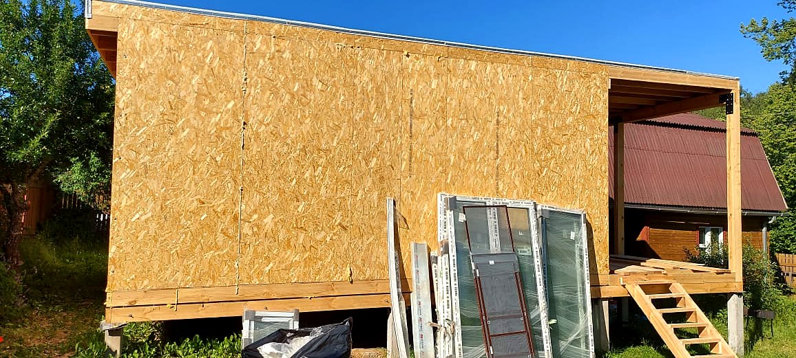 Haus 102 m², Projekt „Mistika - E2.8“, SNT „MEDIK“