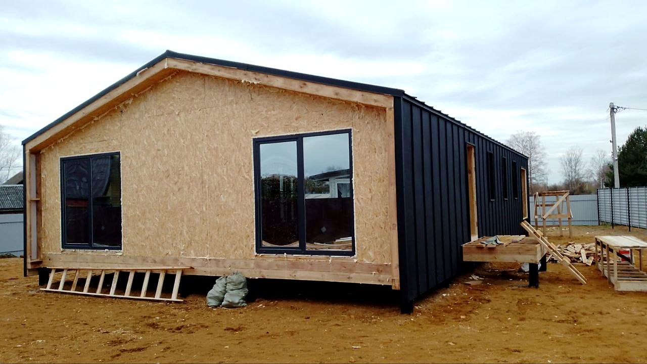 House based on the “Barnhouse 110” design, Rybinsk