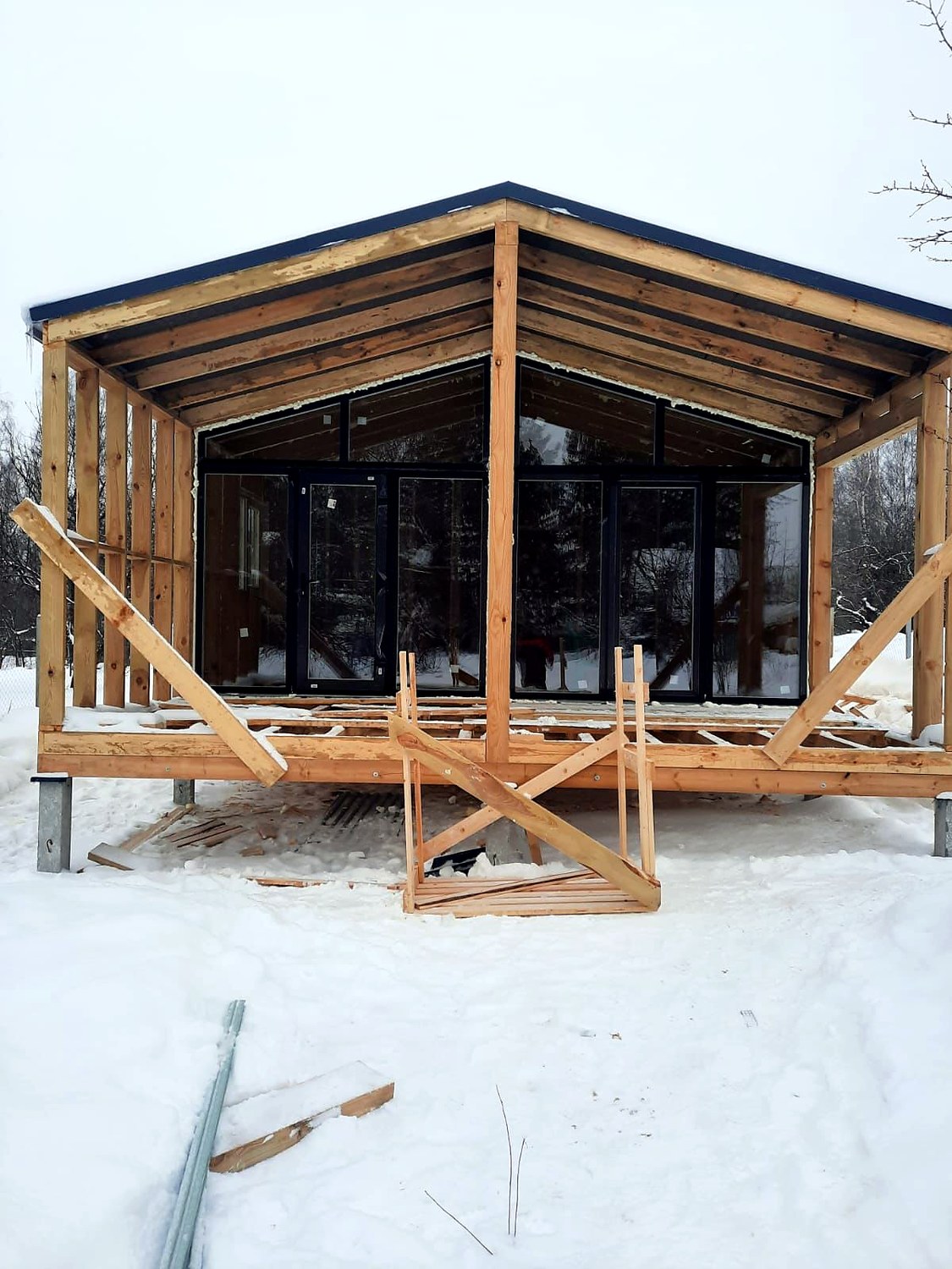 Haus nach Projekt „Barnhouse 45“, SNT „Fortschritt“