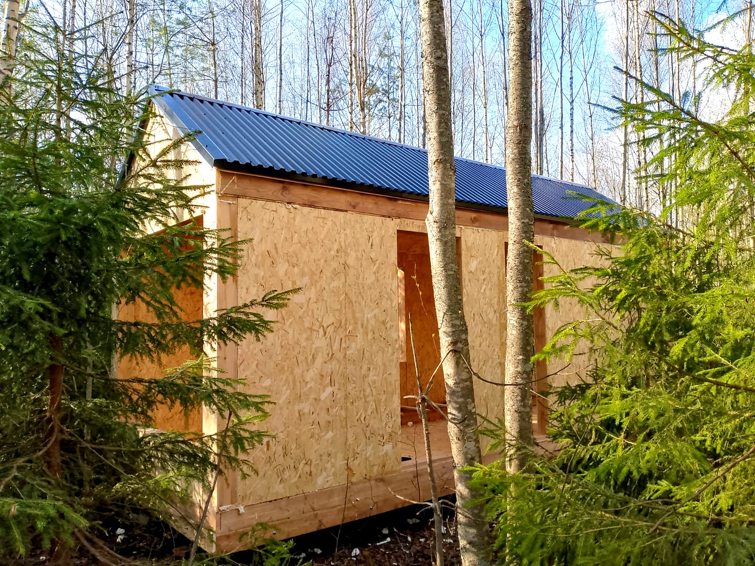 Gästehaus nach individuellem Projekt, Gebiet Kostroma