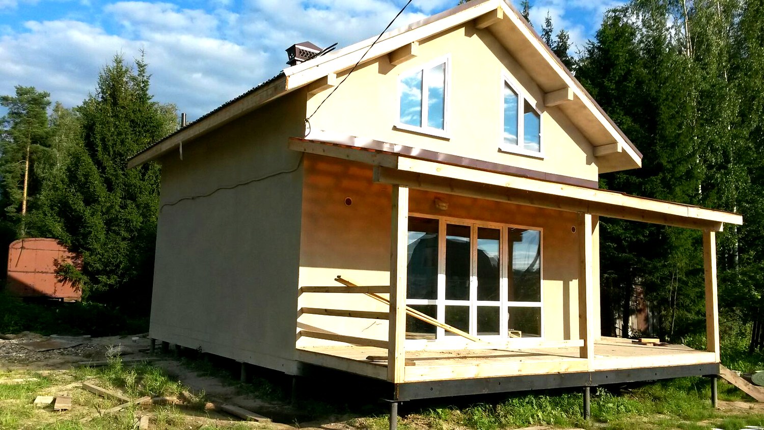 House based on the “Briz” design, Ivanovo Region