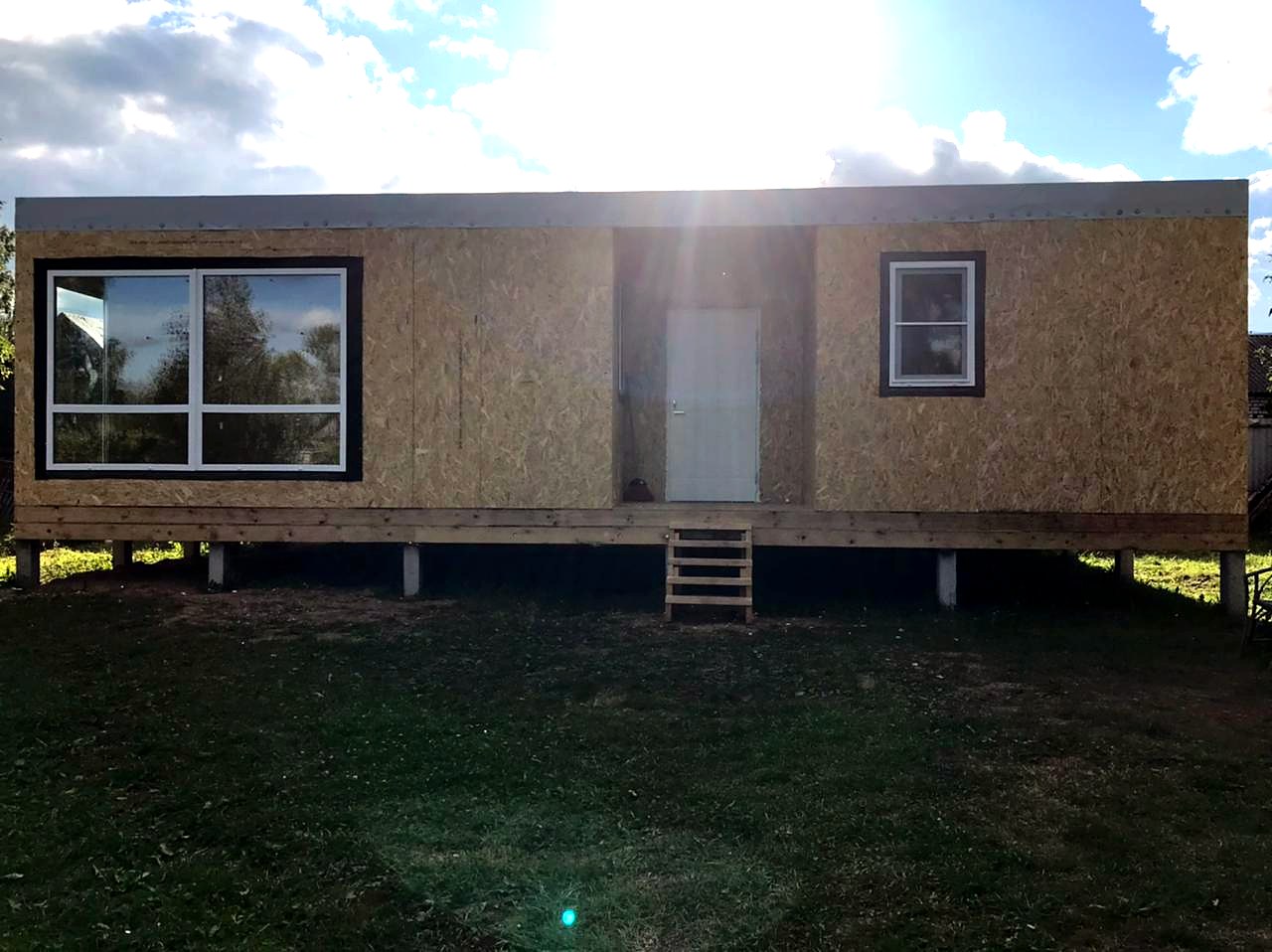 Özel projeye göre 75 m² ev, Derevni köyü