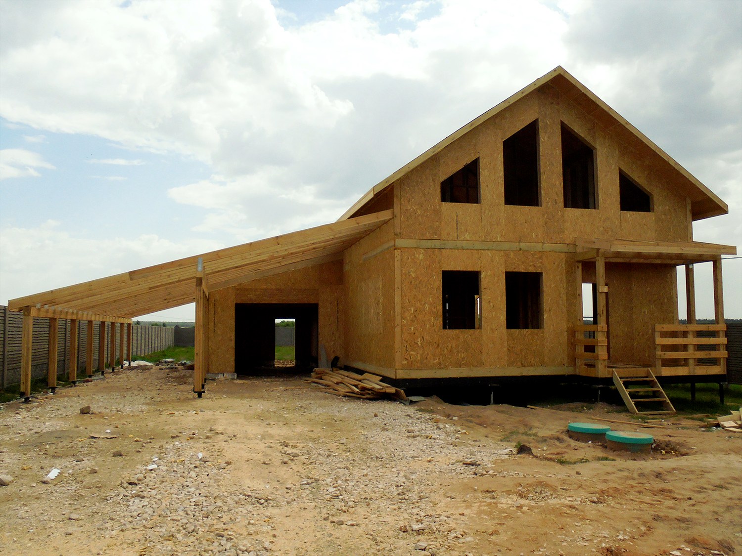Haus nach individuellem Projekt, Dorf Belkovo