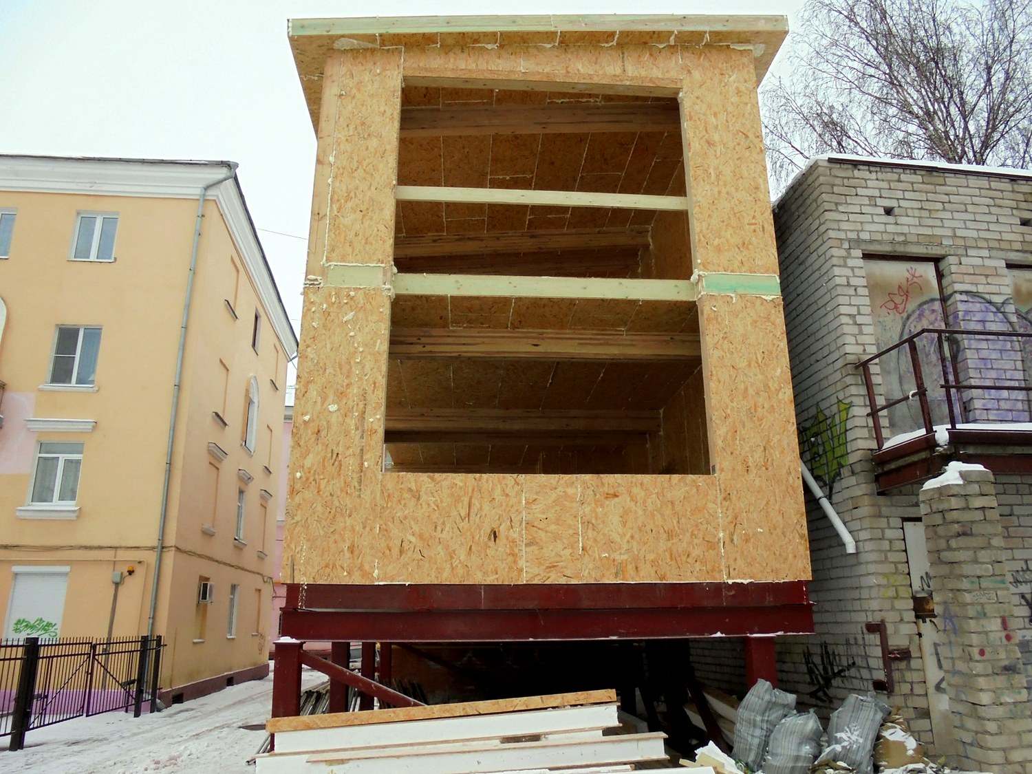 Anbau 86,02 m² nach individuellem Projekt, Yaroslavl
