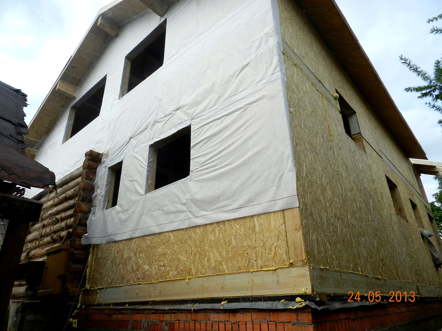 Extension built to a custom design, Nizhniy Novgorod