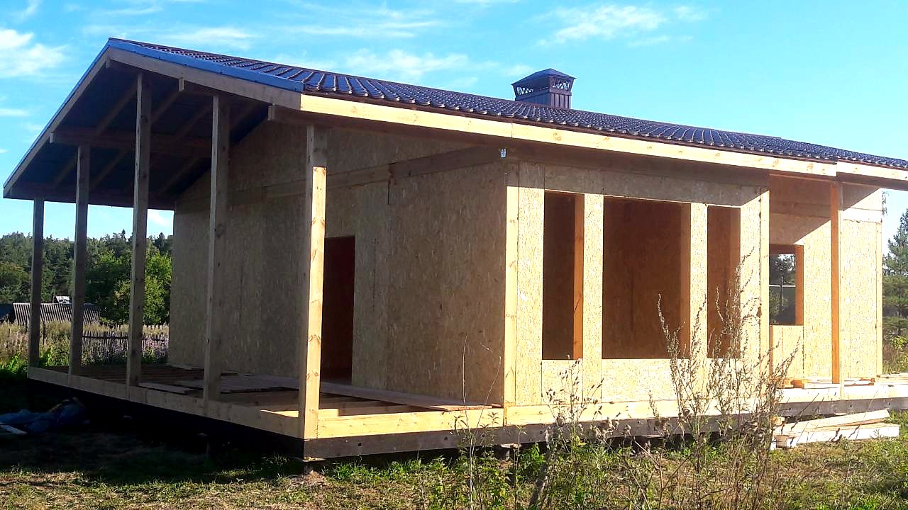 Haus nach individuellem Projekt, Dorf Fedosovo