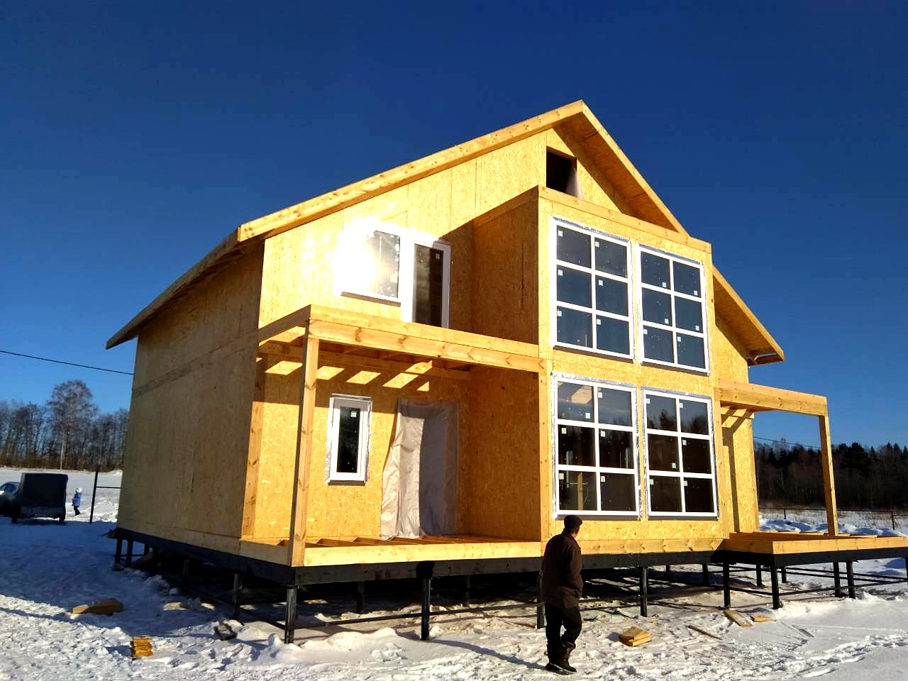 Haus nach individuellem Projekt, Dorf Ivanovskoe