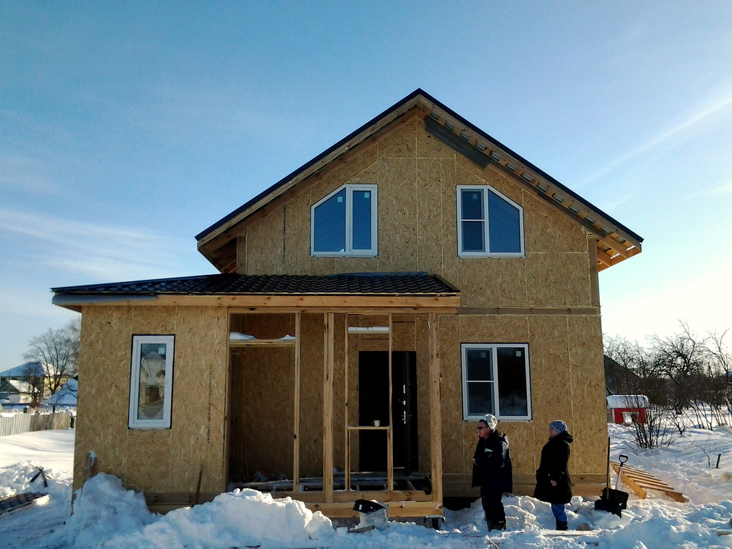 House based on the “Amulet” design, Kostroma Region