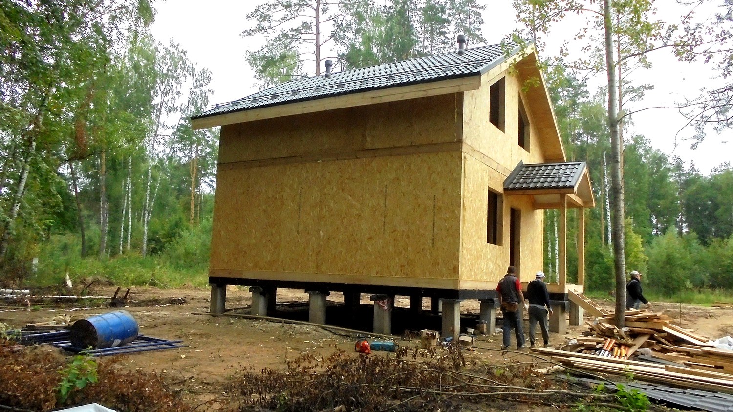 Haus nach Projekt „Metschta pl.4“, Elektrougli