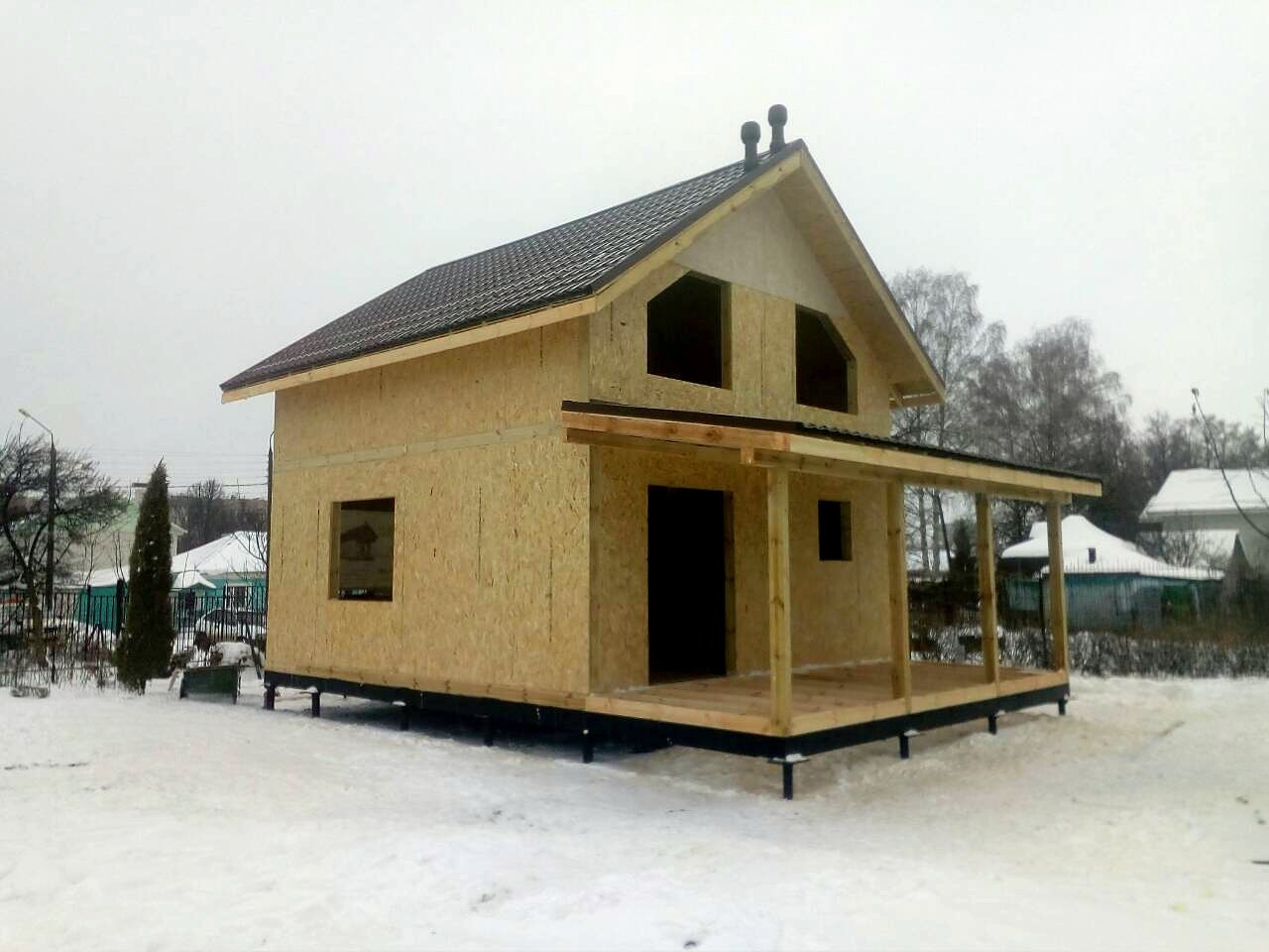 Haus nach Projekt „Wdochnowenie“, Wyksa