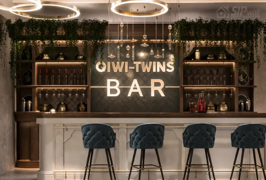 QIWI TWINS, 2+1, 65 м², фото 13