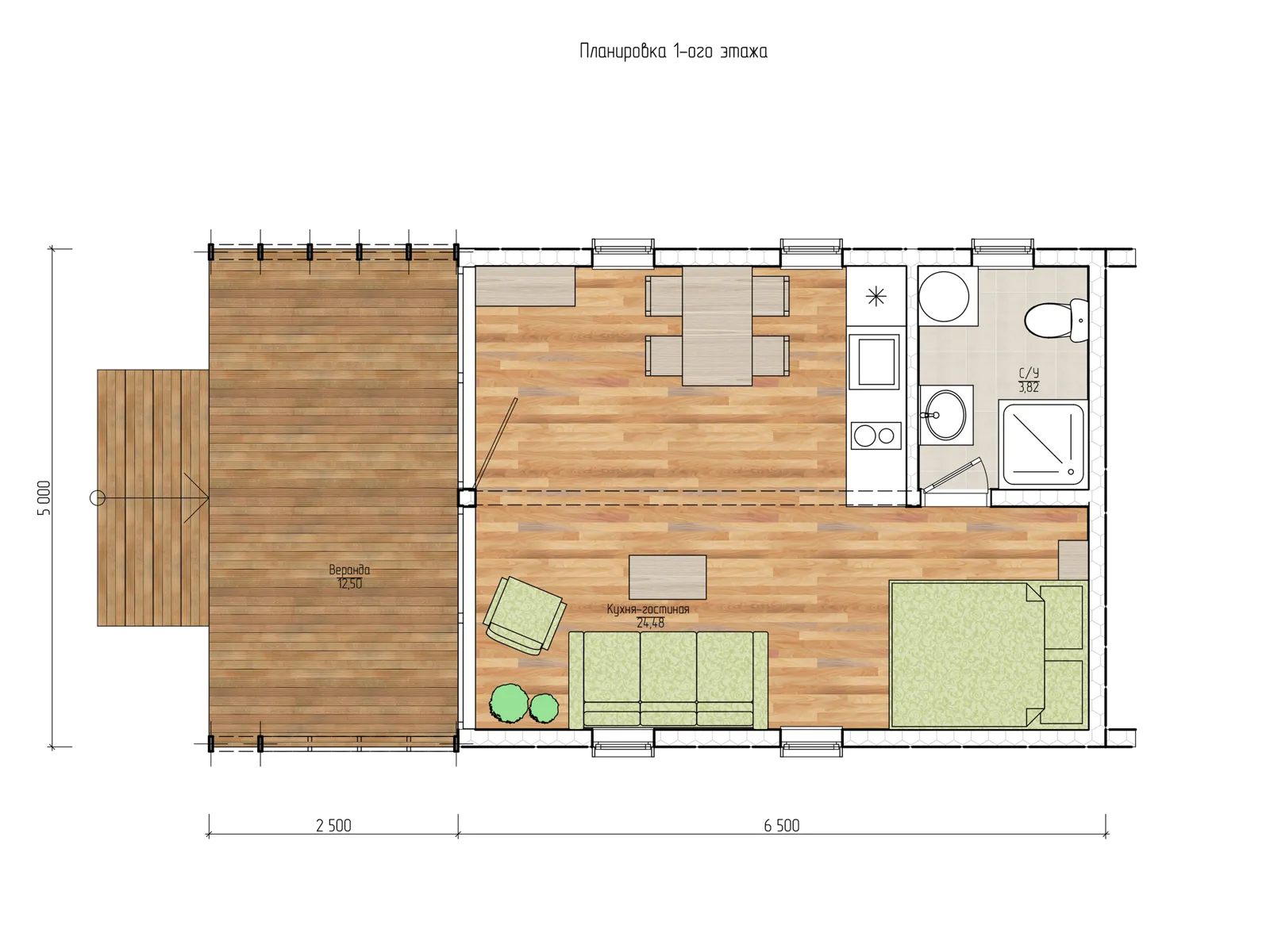 Grundriss 1. Etage