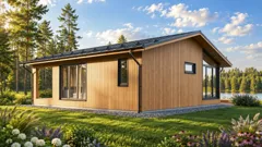 Chalet 65.2 projesi, evin görünümü
