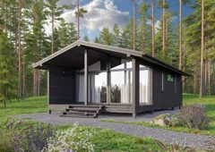 Chalet 45 projesi: dış görünüm