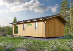 Chalet 45 projesi: dış görünüm