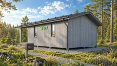 Chalet 45 projesi, evin görünümü