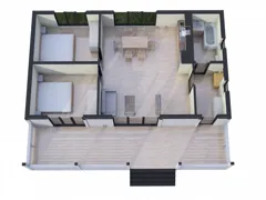 HiTech 68 projesi, 3D plan görünümü