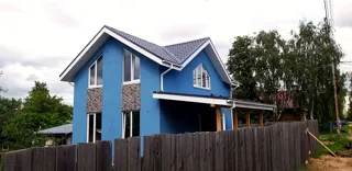 Haus nach Projekt „Dorofejewo“, Kovrov: Fertiges Haus
