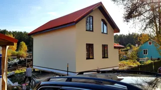 Haus nach individuellem Entwurf, Siedlung Borisoglebskiy: fertiges Gebäude