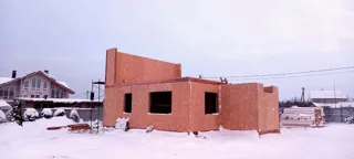 Haus 155 m², individuelles Projekt, Siedlung Kukarino: Obergeschoss und Dachgeschoss