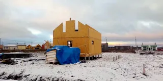 135 m² house based on the “Vstrecha” design, Kostroma Region: second floor and attic