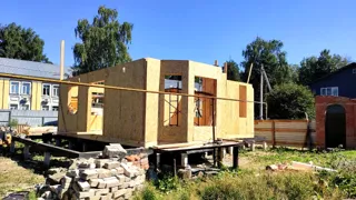 Özel projeye göre 148 m² ev, Ivanovo: duvar montajı