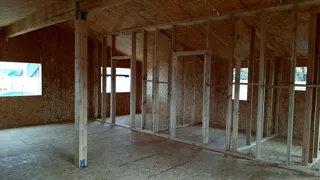 Haus nach Projekt „Barnhouse 76.1“, Gebiet Iwanowo: Innenwände