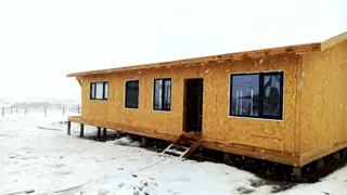 130 m² house built to a custom design, Ovchukhi village: completed house