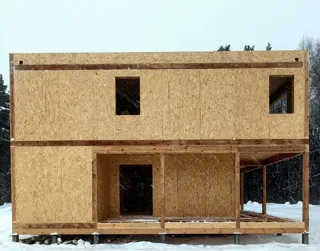 217 m² ev, “Toronto” projesi, Padikovo köyü: tamamlanmış ev