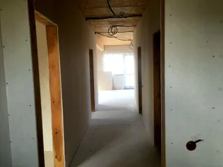 House, custom design, Pervyy settlement: interior work
