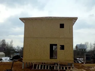 85 m² house built to a custom design, Rybinsk: completed house