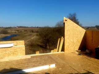 House based on the “Zefir” design, Fedchikha village: second floor and attic