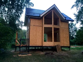 Haus nach Projekt „Musterhaus“, Gebiet Moskau: Obergeschoss und Dachgeschoss