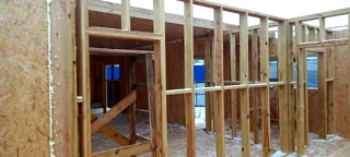 Haus 96 m² nach individuellem Projekt, Dorf Pirogovo: Trennwände