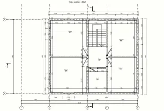 Haus nach individuellem Entwurf, Dorf Kovarditsy: Grundriss des Projekts
