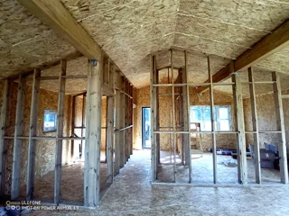 Haus nach Projekt „Barnhouse 65“, Dorf Kryukovo: Innenwände