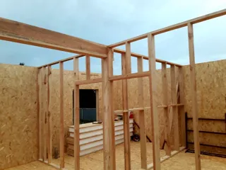 Haus nach Projekt „Korsar - D2.8“, Dorf Yakovlevo: Innenwände