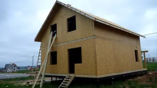 Haus nach individuellem Entwurf, Gebiet Nischni Nowgorod: fertiges Gebäude